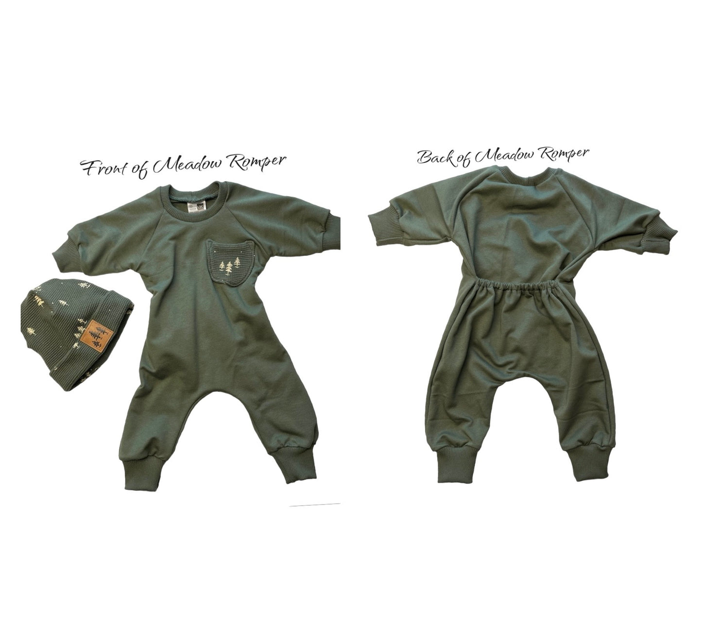 Romper - Meadow Romper with envelope back