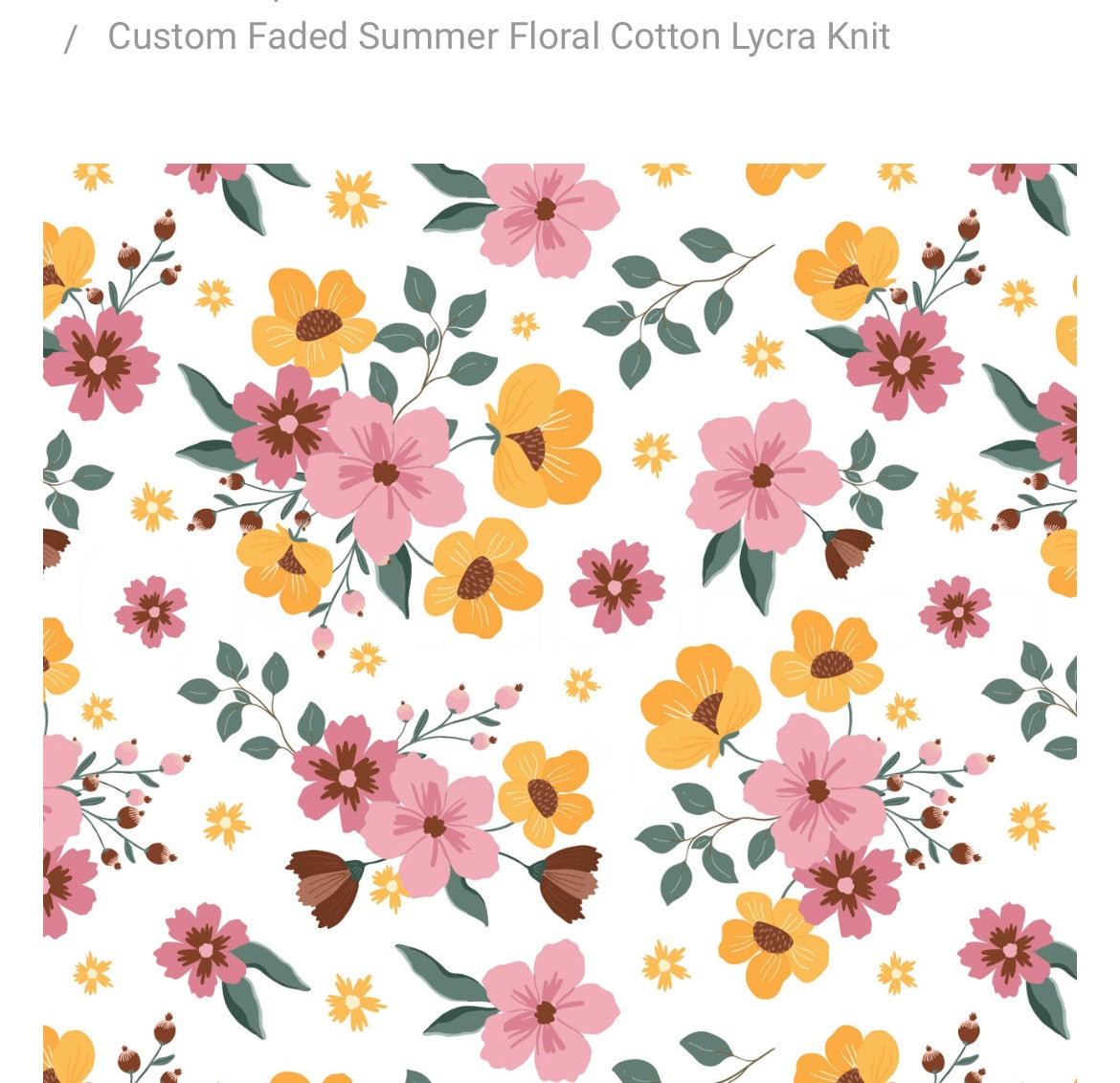 Spring and Summer Prints