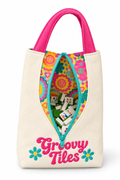 Mahjong Tile Bag-  Embroidered