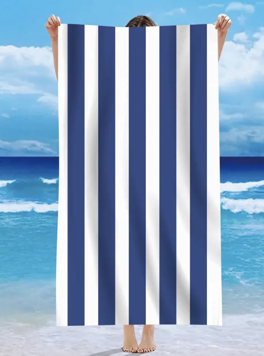 Beach Towels-  With A Name Embroidered
