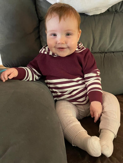 Dolman - hoodie with long sleeves and curved hem