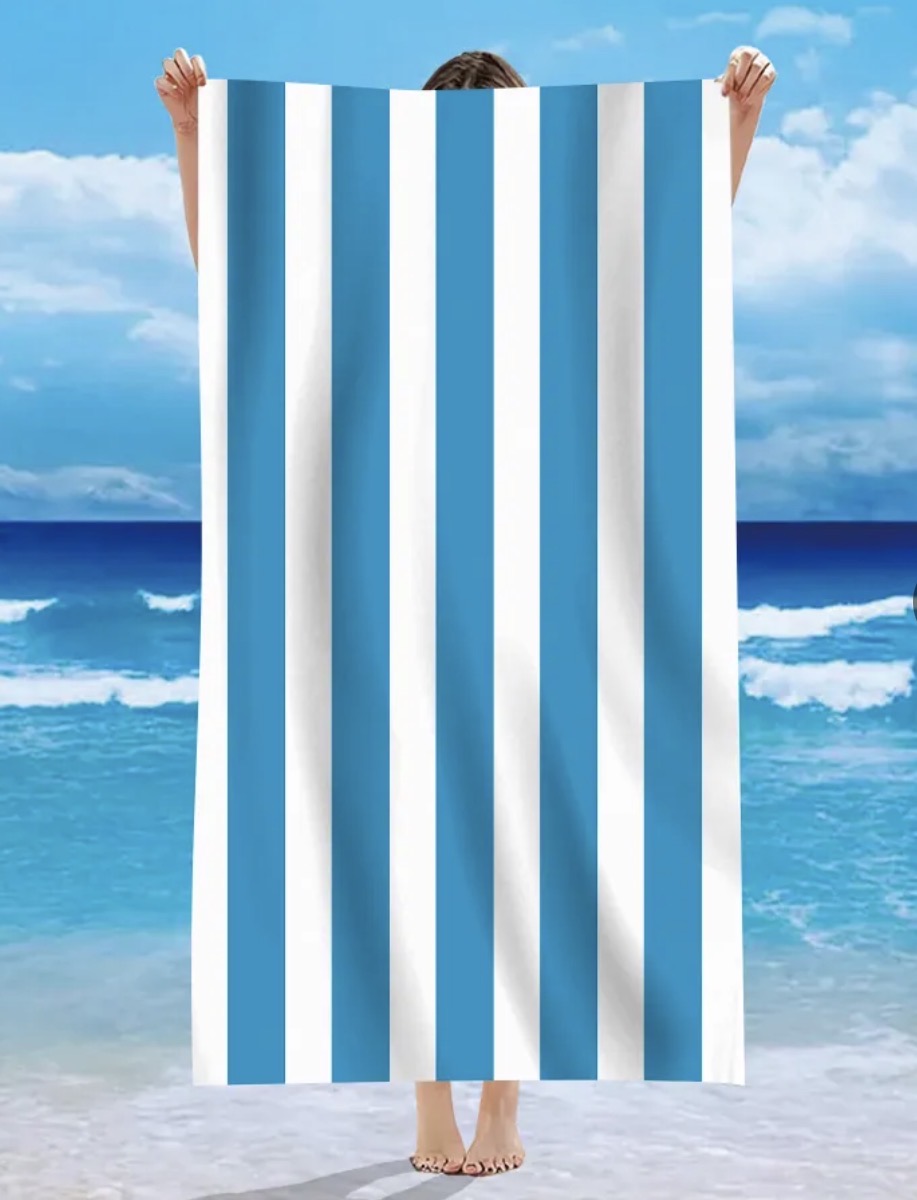Beach Towels-  With A Name Embroidered