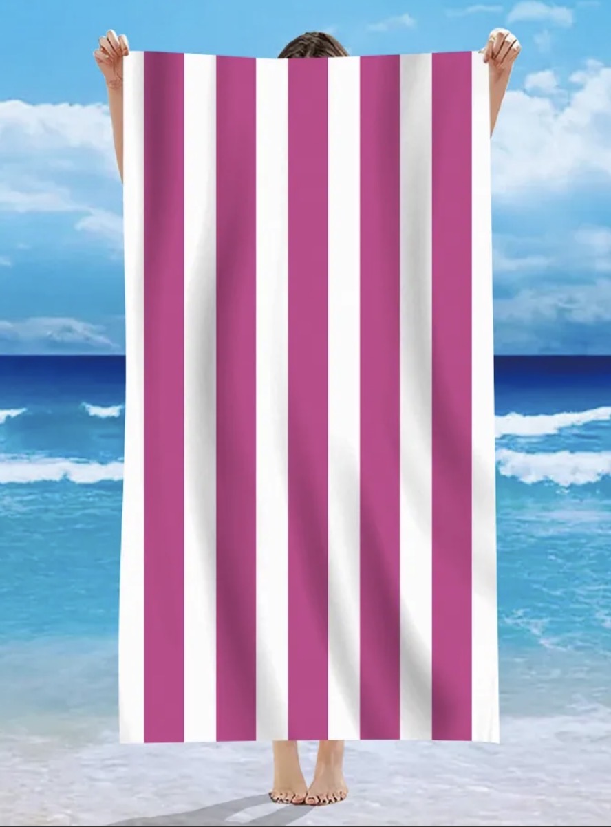 Beach Towels-  With A Name Embroidered