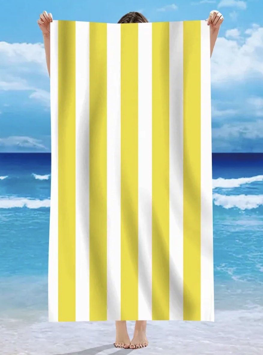 Beach Towels-  With A Name Embroidered