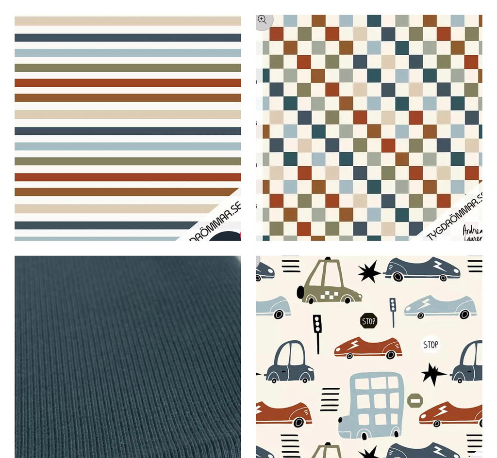 Fabric - Stripes and Checks