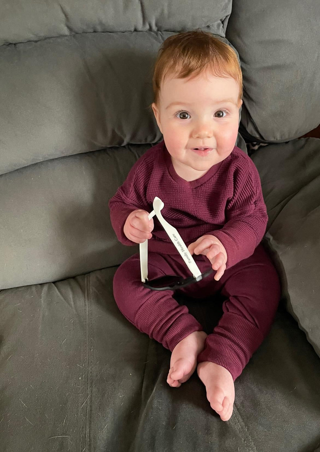 Crew Neck Sweatshirt and Harem Joggers