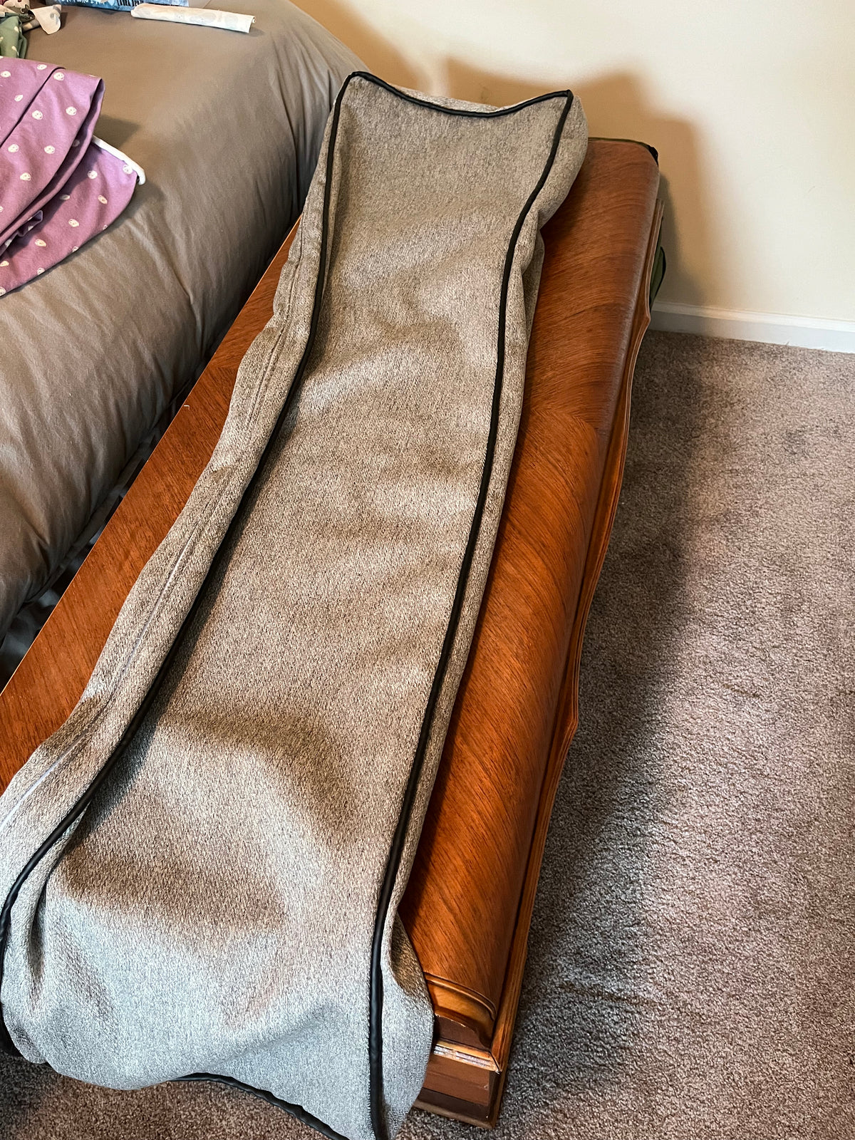 Dog bed - beige color