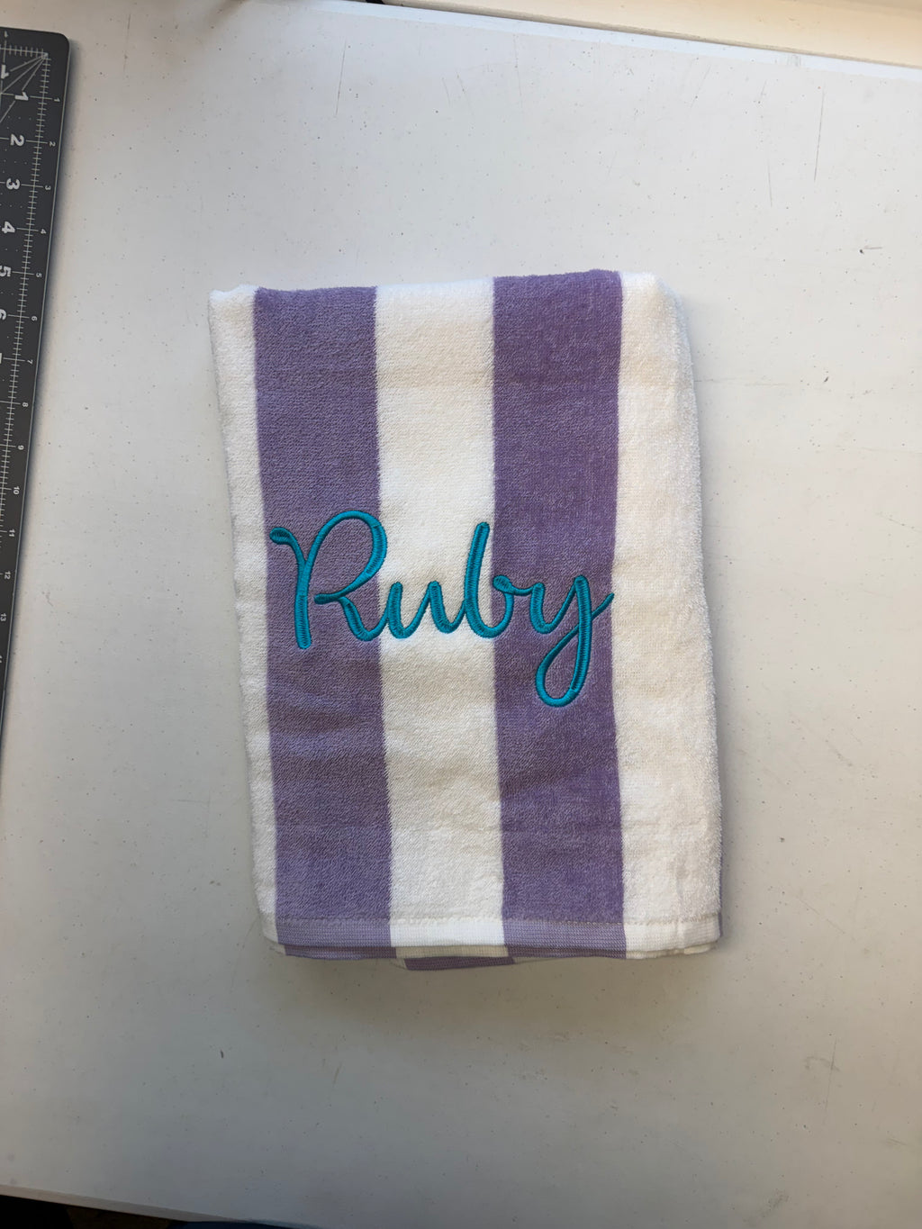 Beach Towels-  With A Name Embroidered