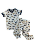 Pajama Set - Raglan Top short sleeve & PJ Bottoms