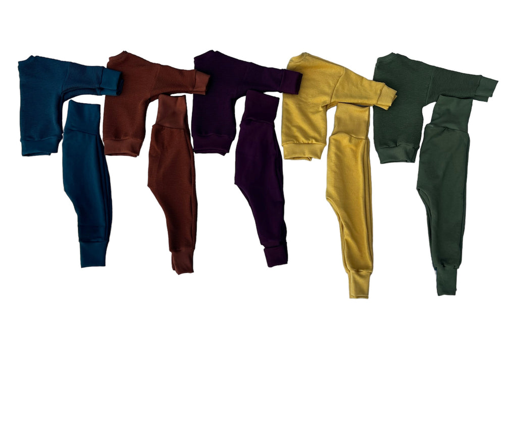 Crew Neck Sweatshirt and Harem Joggers