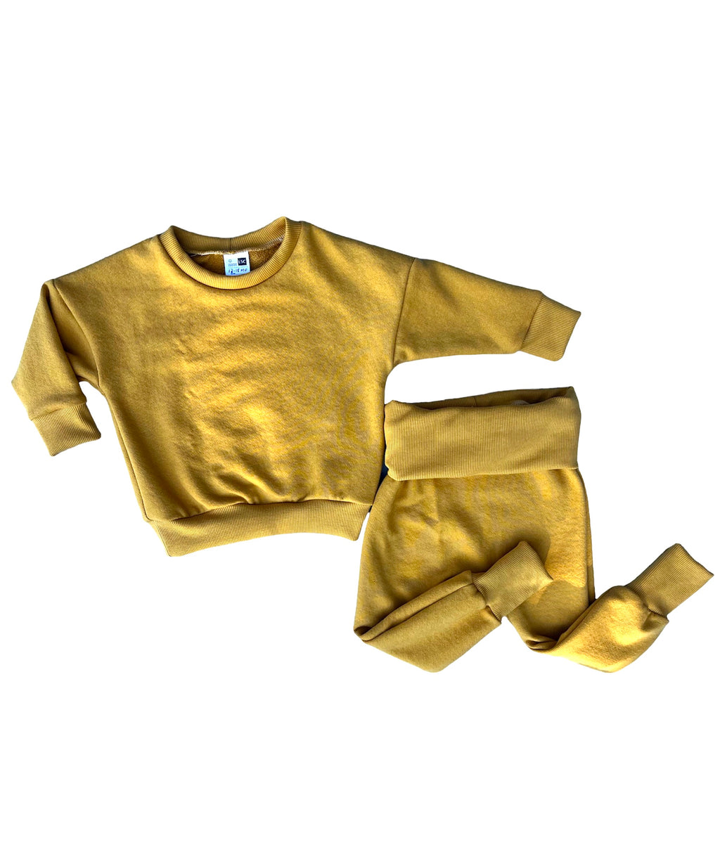 Crew Neck Sweatshirt and Harem Joggers