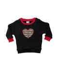 Valentine - Dolman with "heart throb appliqué"