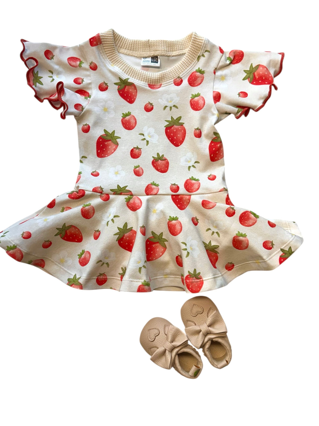 Bodysuit - Luna Bodysuit with skirt and butterfly sleeves