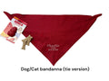 Pet Bandana 2 styles offered