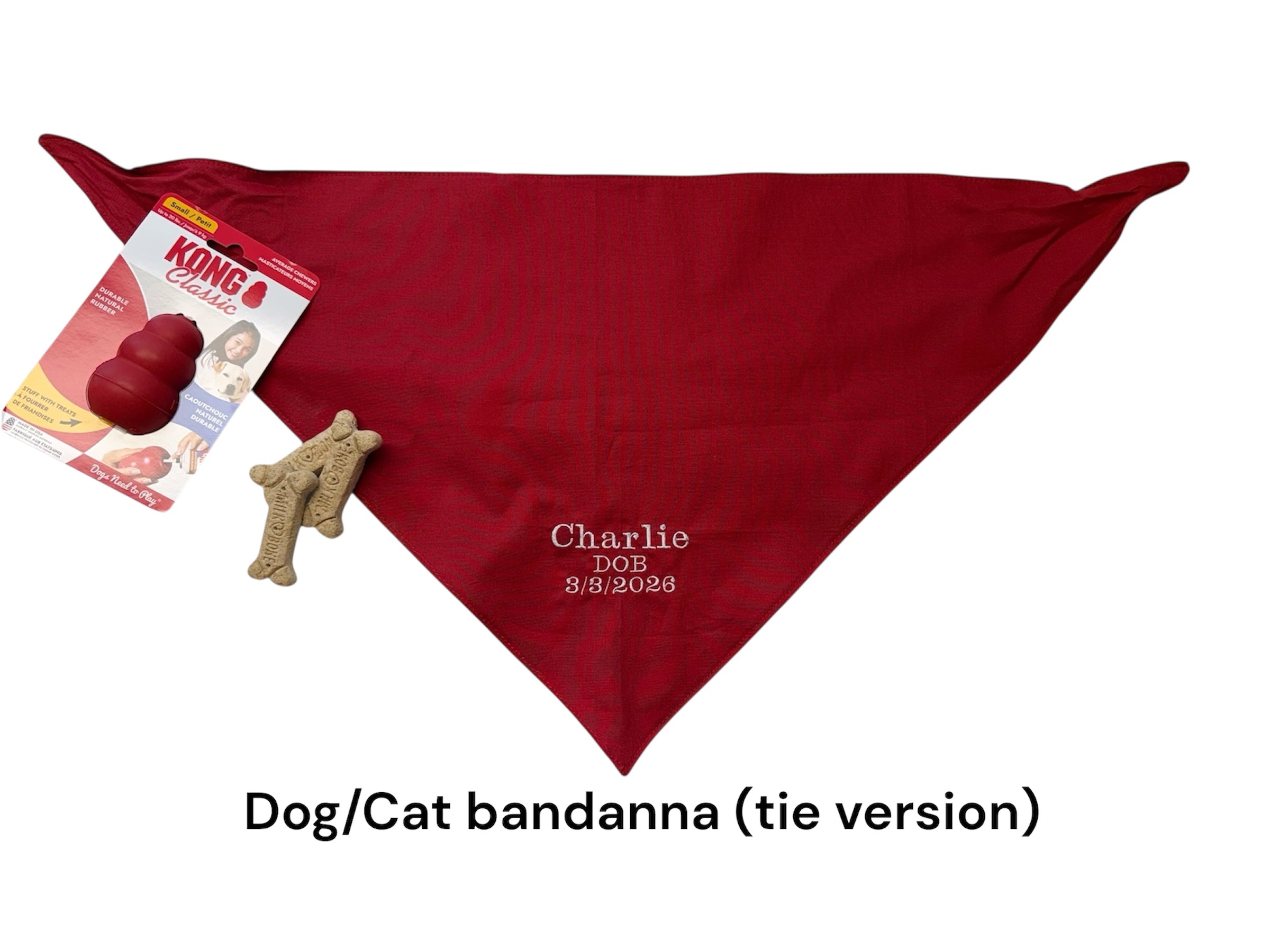 Pet Bandana 2 styles offered