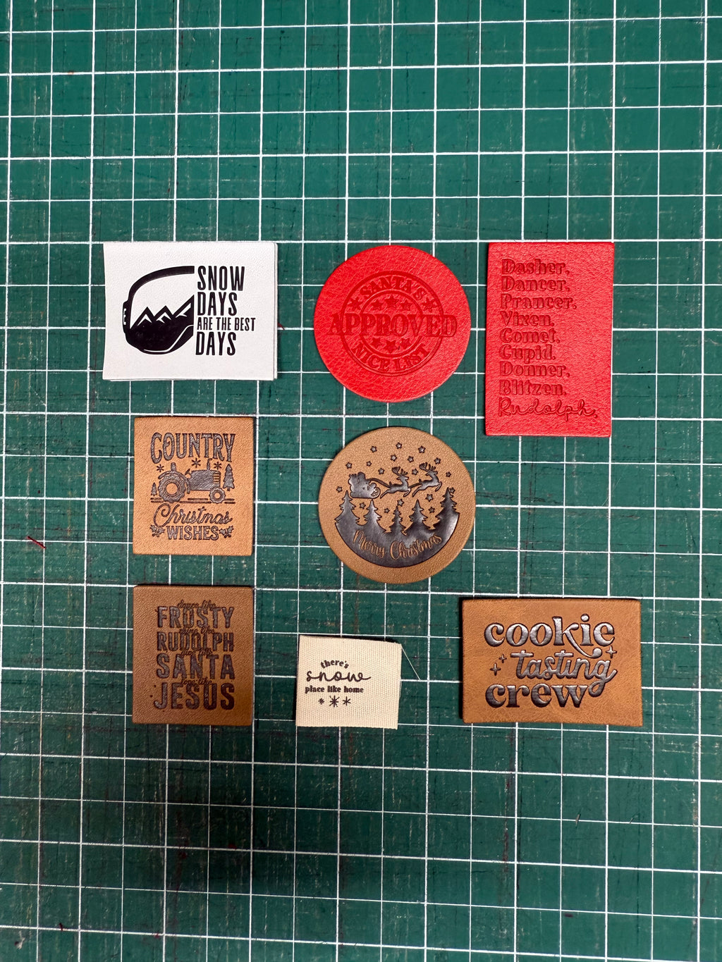 LABELS - Faux Leather, Woven, Cotton, and Silicone labels