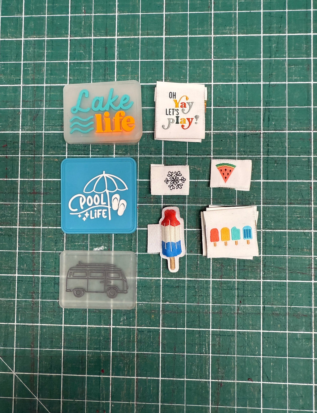 LABELS - Faux Leather, Woven, Cotton, and Silicone labels