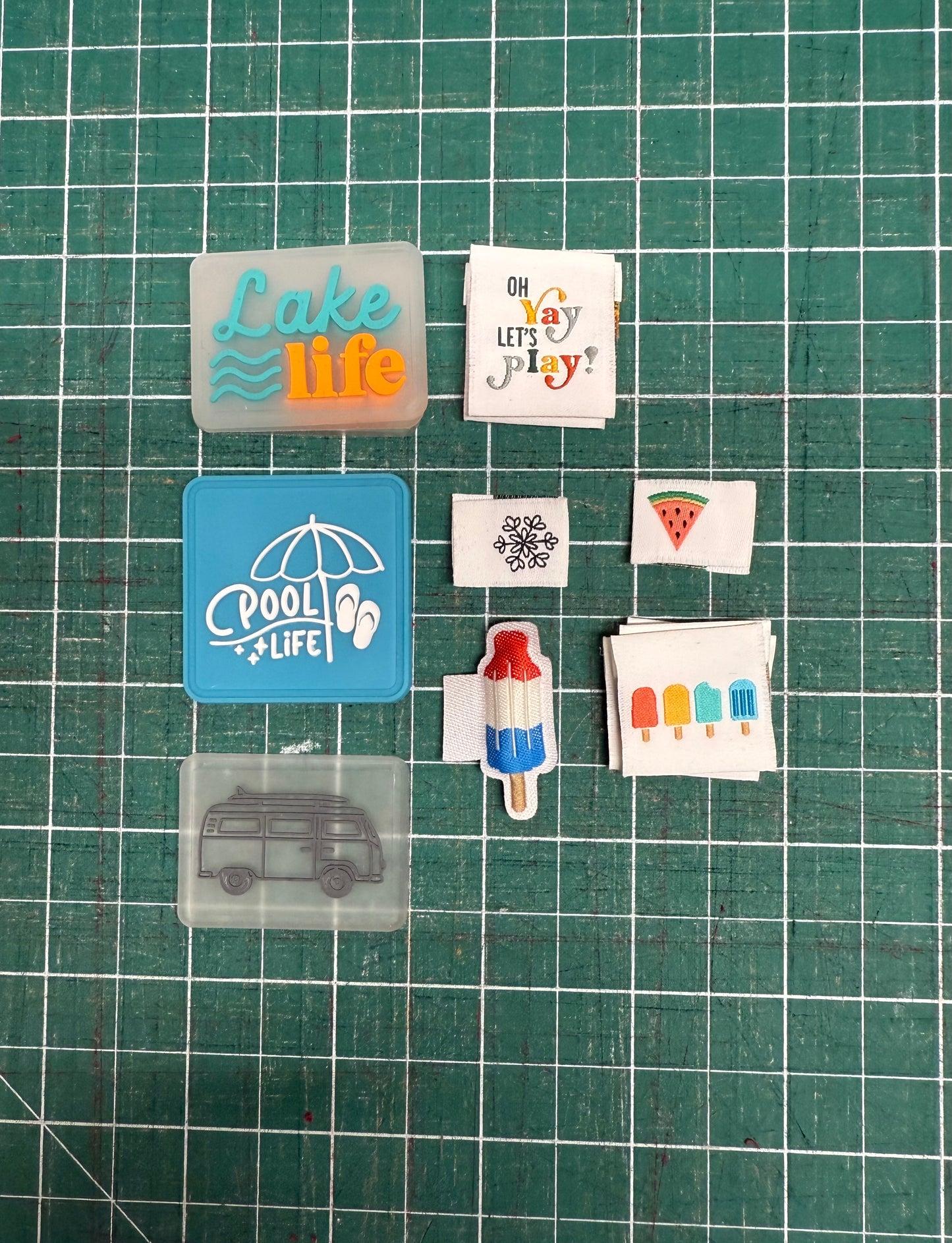 LABELS - Faux Leather, Woven, Cotton, and Silicone labels