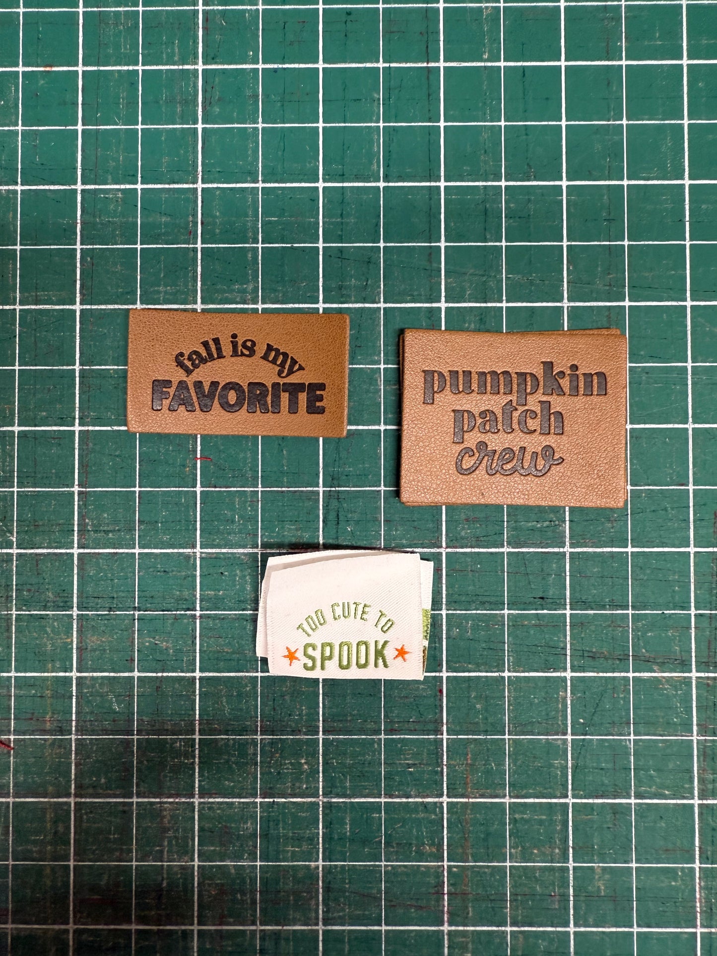 LABELS - Faux Leather, Woven, Cotton, and Silicone labels
