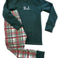 Pajama Set - Raglan top long sleeve and PJ bottoms with name on the top!
