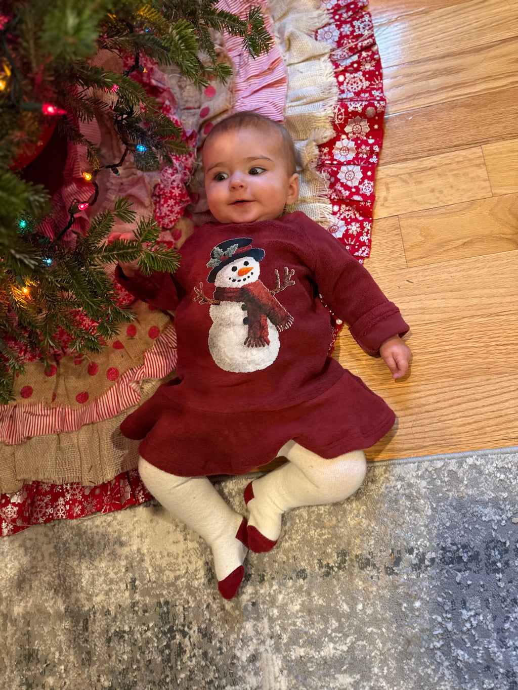 Dress - Peplum dress, long sleeve